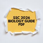SSC 2026 Biology Guide PDF